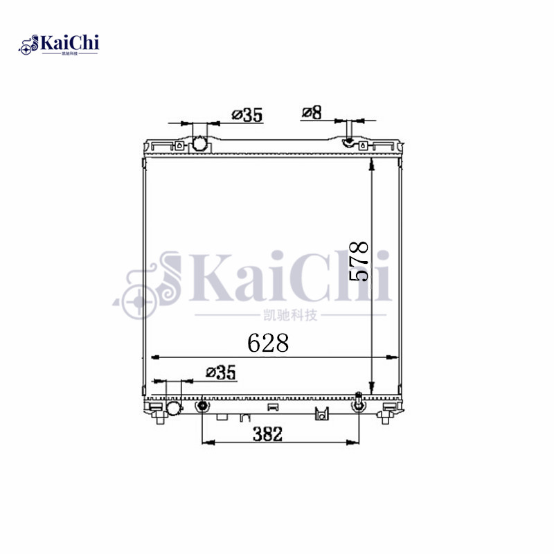 2585 Coolant Radiator Kia Sorento 3.5L 2003-2006
