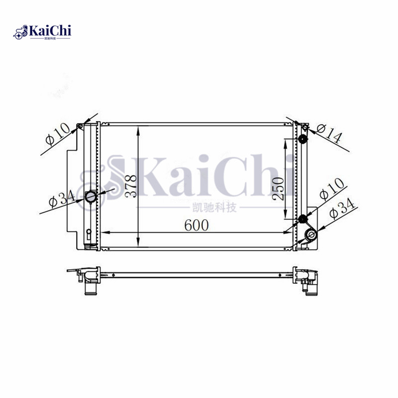 13001 Auto Radiator Scion xB 2.4L 2008-2015
