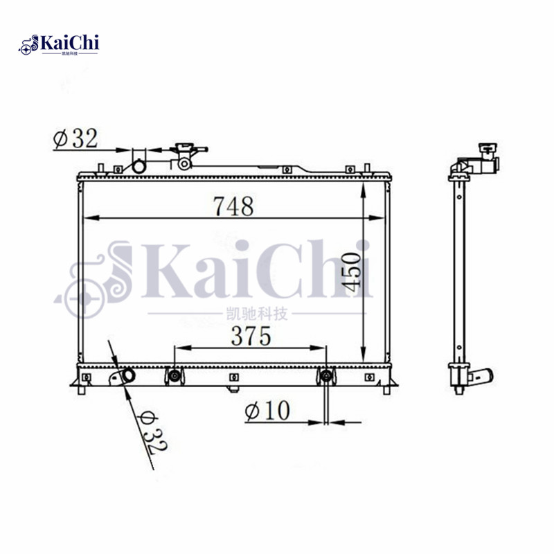 2918 Aftermarket Auto Radiator Mazda CX-7 2.3L/2.5L 2007-2012