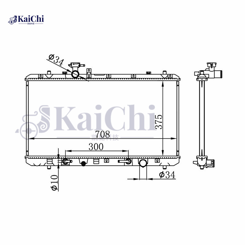 2980 Auto Engine Radiator Suzuki SX4 2.0L 2007-2013
