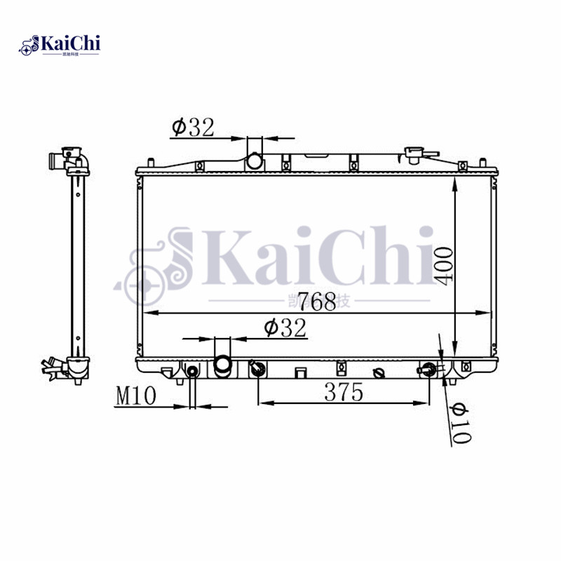 2989 Engine Cooling Radiator Honda Accord 3.5L 2008-2012 / Honda Crosstour 3.5L 2012-2015 / Acura RDX 3.5L 2013-2018
