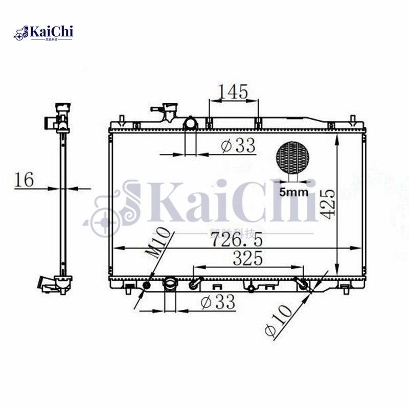 13161 Auto Radiator Assembly Honda CR-V 2.4L 2010-2011 Japan Built