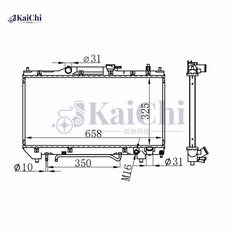 64784A Auto Radiator Toyota Avensis ST220 2.0i 1997-2000 / Toyota Avensis Liftback ST220 2.0i 1997-2000 / Toyota Avensis Estate ST220 2.0i 1997-2000