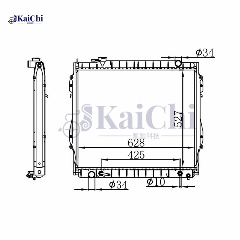1774 Auto Radiator Toyota Tacoma 2.4L/2.7L/3.4L 1995-2004