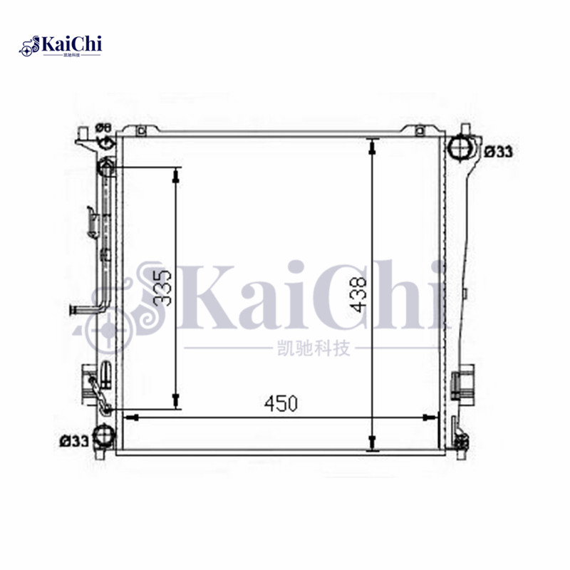 67078 Aftermarket Car Radiator Hyundai i30 CW MK I Hatchback FD 1.6CRDi 2007-2011 / Hyundai i30 MK I Estate FD 1.6CRDi 2008-2012 / Kia Ceed Hatchback ED 1.6CRDi 2006-2012 / Kia Ceed Estate ED 1.6CRDi 2006-2012 / Kia Proceed Hatchback ED 1.6CRDi 2008-2012