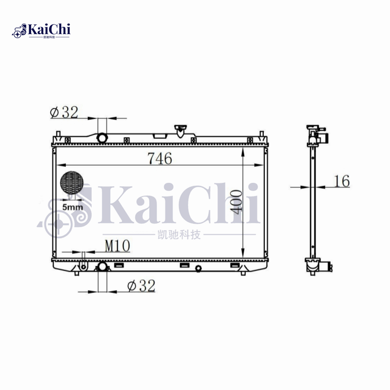 13418 Engine Cooling Radiator For Honda Accord Hybrid 2.0L 2014-2015,2017
