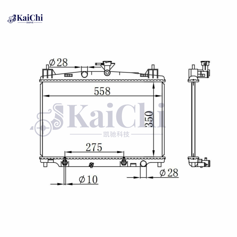 68505 Car Radiator For Mazda 2 1.3L 10-15/1.5L 07-15