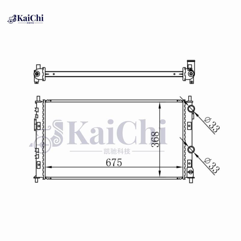 2323 Aluminum Radiator Fits 01-06 Chrysler Sebring/Dodge Stratus 2.4L 2.7L 3.0L