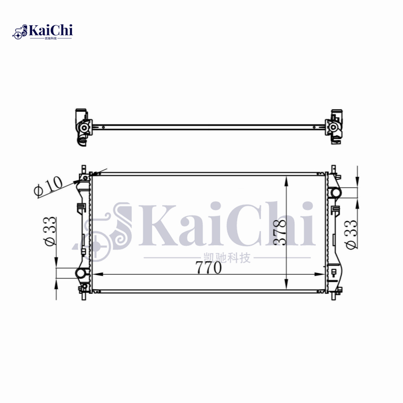 62043A Engine Cooler Radiator For 01-06 Ford Transit Bus/Van 2.0D 2.3L 2.4D