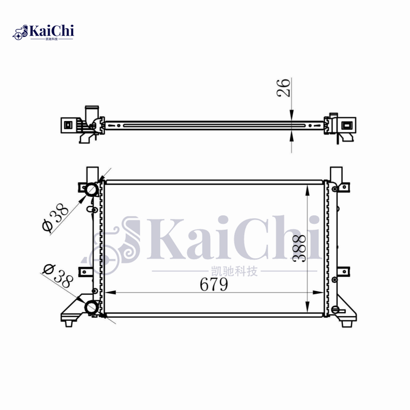 65231A Engine Radiator For 96-06 Volkswagen LT 28-35 28-46 2.3L 2.5SDI 2.5 TDI 2.8TDI